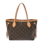 LOUIS VUITTON ルイヴィトン モノグラム ネヴァーフル PM 旧型 ブラウン M40155 レディース モノグラムキャンバス ハンドバッグ Bランク 中古 銀蔵
