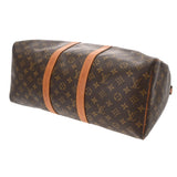 LOUIS VUITTON ルイヴィトン モノグラム キーポル 45 ブラウン M41428 ユニセックス モノグラムキャンバス ボストンバッグ Bランク 中古 銀蔵