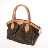LOUIS VUITTON ルイヴィトン モノグラム ティボリ PM ブラウン M40143 レディース モノグラムキャンバス ハンドバッグ ABランク 中古 銀蔵