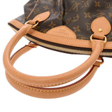 LOUIS VUITTON ルイヴィトン モノグラム ティボリ PM ブラウン M40143 レディース モノグラムキャンバス ハンドバッグ ABランク 中古 銀蔵