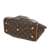 LOUIS VUITTON ルイヴィトン モノグラム ティボリ PM ブラウン M40143 レディース モノグラムキャンバス ハンドバッグ ABランク 中古 銀蔵