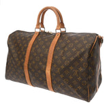 LOUIS VUITTON ルイヴィトン モノグラム キーポルバンドリエール 50 ブラウン M41416 レディース モノグラムキャンバス ボストンバッグ Bランク 中古 銀蔵