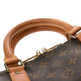 LOUIS VUITTON ルイヴィトン モノグラム キーポルバンドリエール 50 ブラウン M41416 レディース モノグラムキャンバス ボストンバッグ Bランク 中古 銀蔵