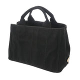 PRADA プラダ カナパ ミニトート ブラック B2439G レディース キャンバス ハンドバッグ Bランク 中古 銀蔵