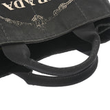 PRADA プラダ カナパ ミニトート ブラック B2439G レディース キャンバス ハンドバッグ Bランク 中古 銀蔵