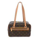 LOUIS VUITTON ルイヴィトン モノグラム シテ MM ブラウン M51182 レディース モノグラムキャンバス ハンドバッグ ABランク 中古 銀蔵