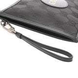 GUCCI グッチ クラッチバッグ グッチオブザグリッド ブラック 625598 メンズ レザー ナイロン クラッチバッグ Aランク 中古 銀蔵