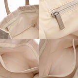 CHANEL シャネル ニュートラベル トート MM ベージュ A15991 レディース ナイロン ハンドバッグ Bランク 中古 銀蔵