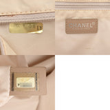 CHANEL シャネル ニュートラベル トート MM ベージュ A15991 レディース ナイロン ハンドバッグ Bランク 中古 銀蔵