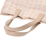 CHANEL シャネル ニュートラベル トート MM ベージュ A15991 レディース ナイロン ハンドバッグ Bランク 中古 銀蔵