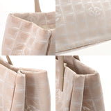 CHANEL シャネル ニュートラベル トート MM ベージュ A15991 レディース ナイロン ハンドバッグ Bランク 中古 銀蔵