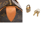 LOUIS VUITTON ルイヴィトン モノグラム スピーディ 25 ブラウン M41528 レディース モノグラムキャンバス ハンドバッグ Bランク 中古 銀蔵