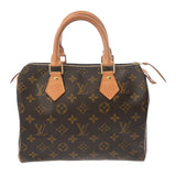 LOUIS VUITTON ルイヴィトン モノグラム スピーディ 25 ブラウン M41528 レディース モノグラムキャンバス ハンドバッグ Bランク 中古 銀蔵