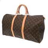 LOUIS VUITTON ルイヴィトン モノグラム キーポル 50 ブラウン M41426 ユニセックス モノグラムキャンバス ボストンバッグ ABランク 中古 銀蔵