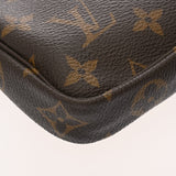 LOUIS VUITTON ルイヴィトン モノグラム ミニ ポシェット アクセソワール ブラウン M58009 レディース モノグラムキャンバス アクセサリーポーチ Bランク 中古 銀蔵