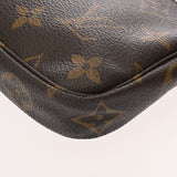 LOUIS VUITTON ルイヴィトン モノグラム ミニ ポシェット アクセソワール ブラウン M58009 レディース モノグラムキャンバス アクセサリーポーチ Bランク 中古 銀蔵