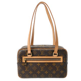LOUIS VUITTON ルイヴィトン モノグラム シテ MM ブラウン M51182 レディース モノグラムキャンバス ハンドバッグ ABランク 中古 銀蔵