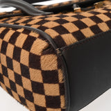 LOUIS VUITTON ルイヴィトン ダミエソバージュ ライオン ブラウン M92131 レディース ダミエソバージュ ハンドバッグ ABランク 中古 銀蔵