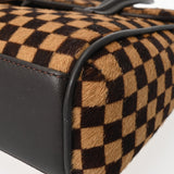 LOUIS VUITTON ルイヴィトン ダミエソバージュ ライオン ブラウン M92131 レディース ダミエソバージュ ハンドバッグ ABランク 中古 銀蔵