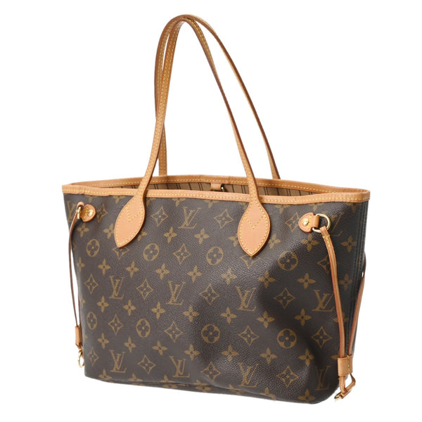 LOUIS VUITTON ルイヴィトン モノグラム ネヴァーフル PM 旧型 ブラウン M40155 レディース モノグラムキャンバス ハンドバッグ Bランク 中古 銀蔵