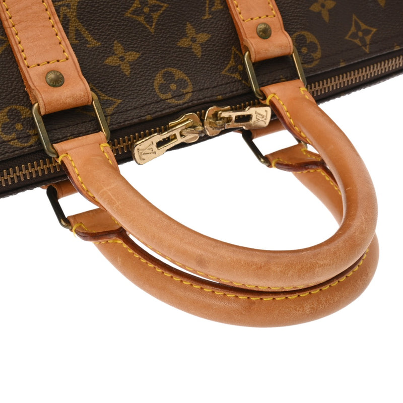 LOUIS VUITTON ルイヴィトン モノグラム キーポル 45 ブラウン M41428 ユニセックス モノグラムキャンバス ボストンバッグ Bランク 中古 銀蔵