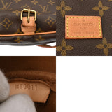 LOUIS VUITTON ルイヴィトン モノグラム ソミュール 30 ブラウン M42256 レディース モノグラムキャンバス ショルダーバッグ Bランク 中古 銀蔵