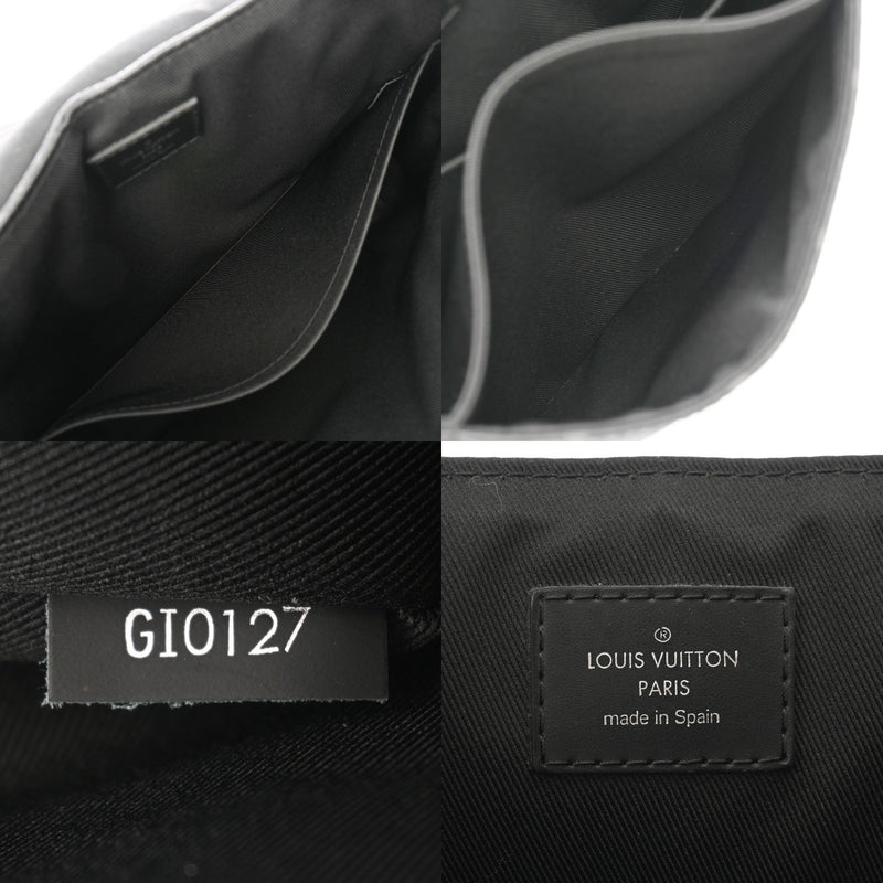 LOUIS VUITTON ルイヴィトン モノグラムエクリプス ディストリクト PM NM ブラック/グレー M44000 メンズ モノグラムキャンバス ショルダーバッグ ABランク 中古 銀蔵