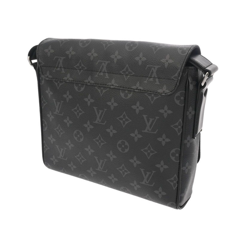 LOUIS VUITTON ルイヴィトン モノグラムエクリプス ディストリクト PM NM ブラック/グレー M44000 メンズ モノグラムキャンバス ショルダーバッグ ABランク 中古 銀蔵
