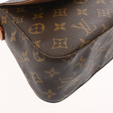LOUIS VUITTON ルイヴィトン モノグラム ミニ ルーピング ブラウン M51147 レディース モノグラムキャンバス セミショルダーバッグ Bランク 中古 銀蔵