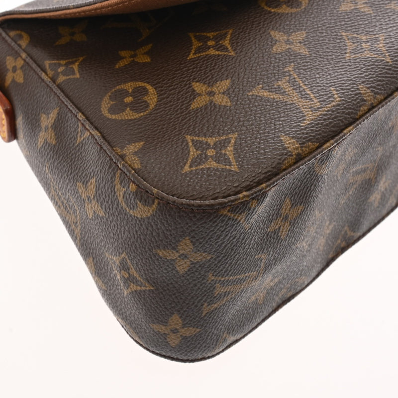 LOUIS VUITTON ルイヴィトン モノグラム ミニ ルーピング ブラウン M51147 レディース モノグラムキャンバス セミショルダーバッグ Bランク 中古 銀蔵