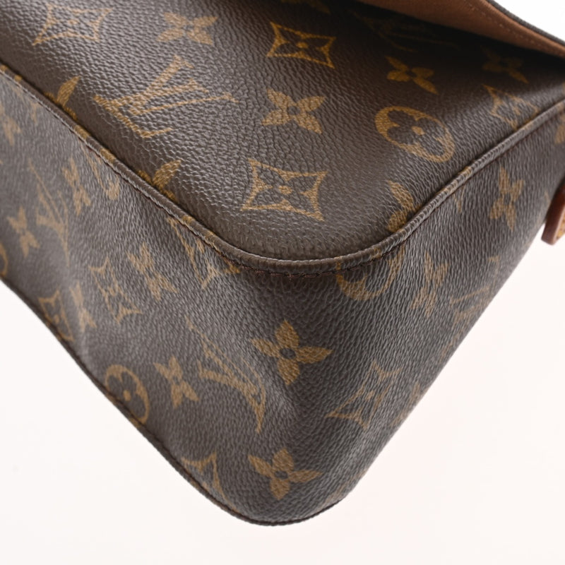 LOUIS VUITTON ルイヴィトン モノグラム ミニ ルーピング ブラウン M51147 レディース モノグラムキャンバス セミショルダーバッグ Bランク 中古 銀蔵