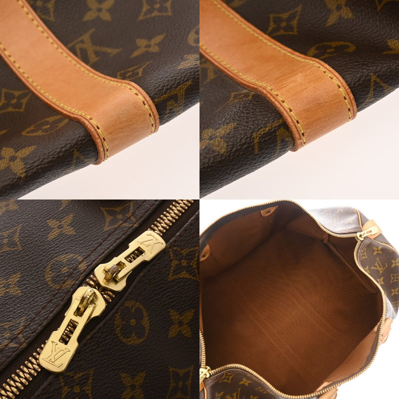 LOUIS VUITTON ルイヴィトン モノグラム キーポル 45 ブラウン M41428 ユニセックス モノグラムキャンバス ボストンバッグ Bランク 中古 銀蔵