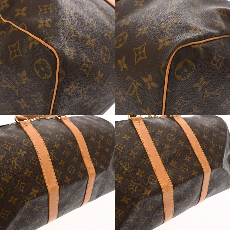 LOUIS VUITTON ルイヴィトン モノグラム キーポル 45 ブラウン M41428 ユニセックス モノグラムキャンバス ボストンバッグ Bランク 中古 銀蔵
