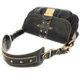 LOUIS VUITTON ルイヴィトン スハリ コンフィダン 黒 M91784 レディース レザー ショルダーバッグ Bランク 中古 銀蔵