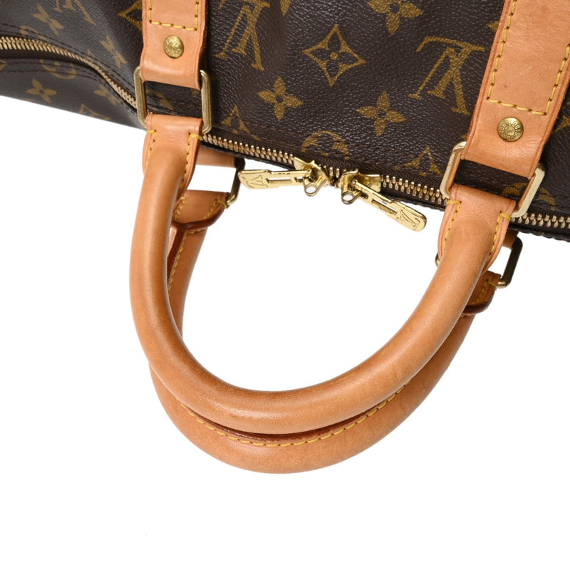 LOUIS VUITTON ルイヴィトン モノグラム キーポルバンドリエール 50 ブラウン M41416 レディース モノグラムキャンバス ボストンバッグ Bランク 中古 銀蔵