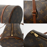 LOUIS VUITTON ルイヴィトン モノグラム パピヨン PM 旧型 ブラウン M51366 レディース モノグラムキャンバス ハンドバッグ ABランク 中古 銀蔵