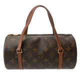 LOUIS VUITTON ルイヴィトン モノグラム パピヨン PM 旧型 ブラウン M51366 レディース モノグラムキャンバス ハンドバッグ ABランク 中古 銀蔵