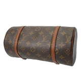 LOUIS VUITTON ルイヴィトン モノグラム パピヨン PM 旧型 ブラウン M51366 レディース モノグラムキャンバス ハンドバッグ ABランク 中古 銀蔵