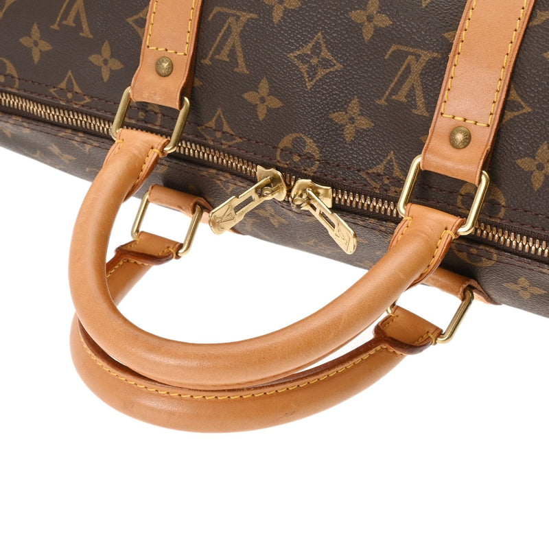 LOUIS VUITTON ルイヴィトン モノグラム キーポルバンドリエール 50 ブラウン M41416 レディース モノグラムキャンバス ボストンバッグ Bランク 中古 銀蔵