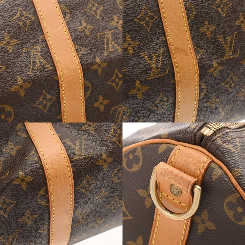 LOUIS VUITTON ルイヴィトン モノグラム キーポルバンドリエール 50 ブラウン M41416 レディース モノグラムキャンバス ボストンバッグ Bランク 中古 銀蔵