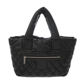 CHANEL シャネル コココクーン トート PM ブラック A48610 レディース ナイロン トートバッグ ABランク 中古 銀蔵
