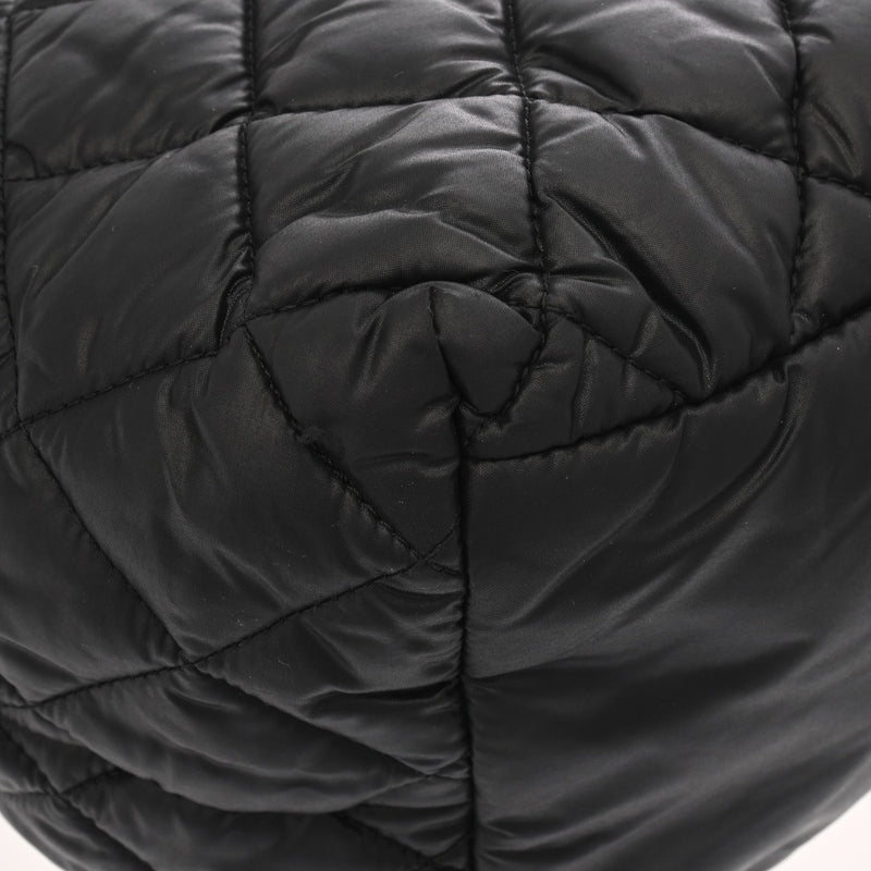 CHANEL シャネル コココクーン トート PM ブラック A48610 レディース ナイロン トートバッグ ABランク 中古 銀蔵