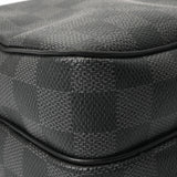 LOUIS VUITTON ルイヴィトン ダミエグラフィット レム ブラック N41446 メンズ ダミエキャンバス ショルダーバッグ ABランク 中古 銀蔵