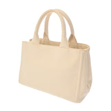 PRADA プラダ カナパミニ ハワイ限定 ホワイト/ピンク 1BG439 レディース キャンバス ハンドバッグ ABランク 中古 銀蔵