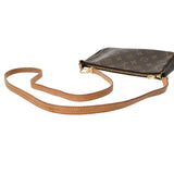 LOUIS VUITTON ルイヴィトン モノグラム ポシェット アクセソワール ブラウン M51980 レディース モノグラムキャンバス アクセサリーポーチ Bランク 中古 銀蔵