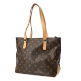 LOUIS VUITTON ルイヴィトン モノグラム カバピアノ ブラウン M51148 レディース モノグラムキャンバス トートバッグ ABランク 中古 銀蔵
