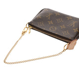 LOUIS VUITTON ルイヴィトン モノグラム ミニ ポシェット アクセソワール ブラウン M58009 レディース モノグラムキャンバス アクセサリーポーチ ABランク 中古 銀蔵