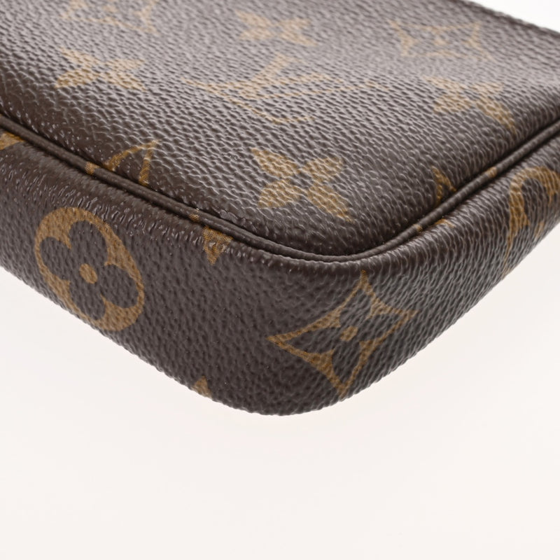 LOUIS VUITTON ルイヴィトン モノグラム ミニ ポシェット アクセソワール ブラウン M58009 レディース モノグラムキャンバス アクセサリーポーチ ABランク 中古 銀蔵