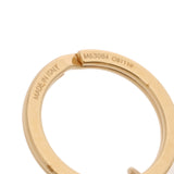 LOUIS VUITTON ルイヴィトン ブルーミングフラワー ブラウン/ピンク ゴールド金具 M63084 ユニセックス レザー GP キーホルダー Aランク 中古 銀蔵