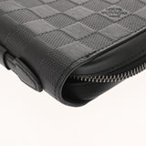 LOUIS VUITTON ルイヴィトン ダミエアンフィニ ジッピー XL トラベルケース オニキス N61254 メンズ レザー 長財布 Aランク 中古 銀蔵
